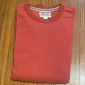 Lands end serious sweats jersey top Men’s M